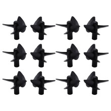 Propeller Set for Flytec 2011-5 Fishing Tool Bait Boat Fish Finder Ship Part Positive & Reverse Propeller,12 Pcs