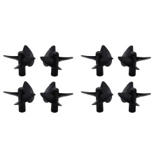 RC Boat Propeller Set for Flytec 2011-5 Fishing Tool Bait Boat Fish Finder Ship Part Positive & Reverse Propeller,8 Pcs