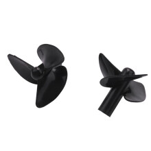 RC Boat Reservdelar Propeller Set för Flytec 2011-5 Fishing Tool Bait Båt Fish Finder Ship Part Positiv & Reverse Propeller, 20 St