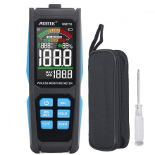 Pinless Moisture Meter Digital Wood Moisture Detector Wall Humidity Sensor for Building MaterialsWhite