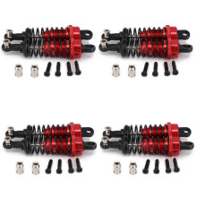 8 Pcs Oil Adjustable 65mm Damper for Rc Car 1/18 A959 A969 K929 Hpi Hsp Losi ,Red
