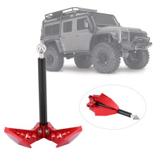 2X Metal Universal Heavy Duty RC Car Winch Anchor, Foldable Winch Anchor, for 1/10 RC Car Crawler,TRX4 SCX10 RC4WD D90