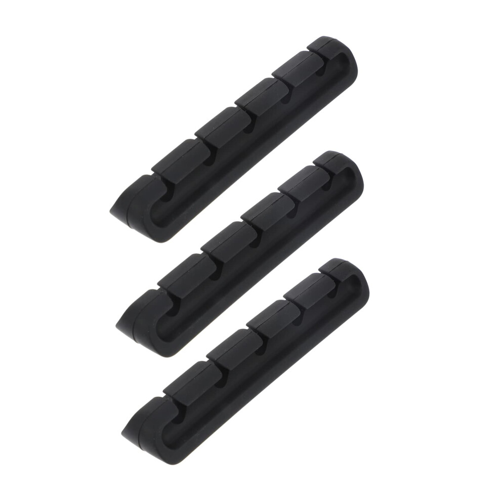 Selfadhesive Cable Organizer Clips For Desk Wire Management, Strong Hold, Tangle, 3Pcs 9174973187134