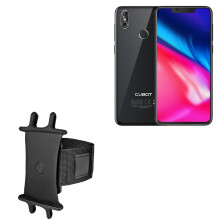 Sport Armband with Phone Holder for Cubot P20, Adjustable Running Strap, Touchscreen Access, Key Slot