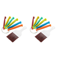 2X FCR6 Fin Comb Set, Air Conditioner Fin Comb Straighten Evaporator Condensor Coils, AC Fin Comb Straightener