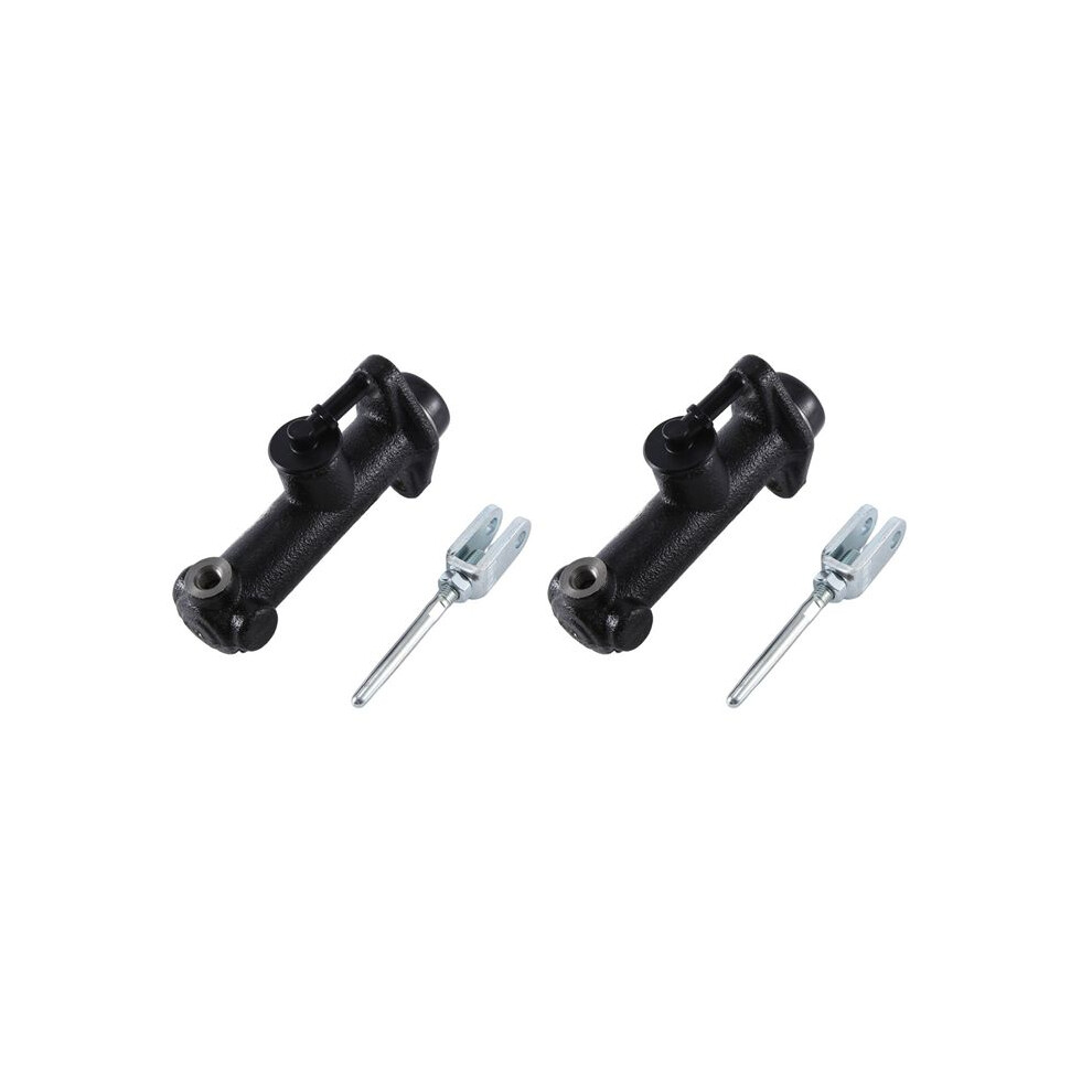 2X Forklift Parts Brake System Brake Master Cylinder With Push Rod For Tcm Fb10/20/30-6/7, Fd20/30-T3 27045-40302 4712234420672