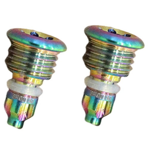 2X Geschikt voor  MT2 MT4 MT5 MT7 MT8 Remafdichting Olieplug Titaniumlegering Schroefaccessoires-C 1
