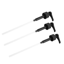 3 Pcs 1 Liter Dispenser Syrup Pump Black Liquid Dispenser for Syrup 10Ml Juice Bottle Dispenser Pump