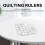 Curved Corner Cutter Quilt Ruler, Sewing Patchwork Ruler Sewing Template Patchwork Tool,DIY Sewing Supplies 6