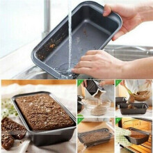 2 Stks Brood Pannen voor Bakken Anti-Aanbak Koolstofstaal Brood Pan Lade Toast Schimmel Cake Brood Gebak Toast Doos Bakken Pan Bakvormen