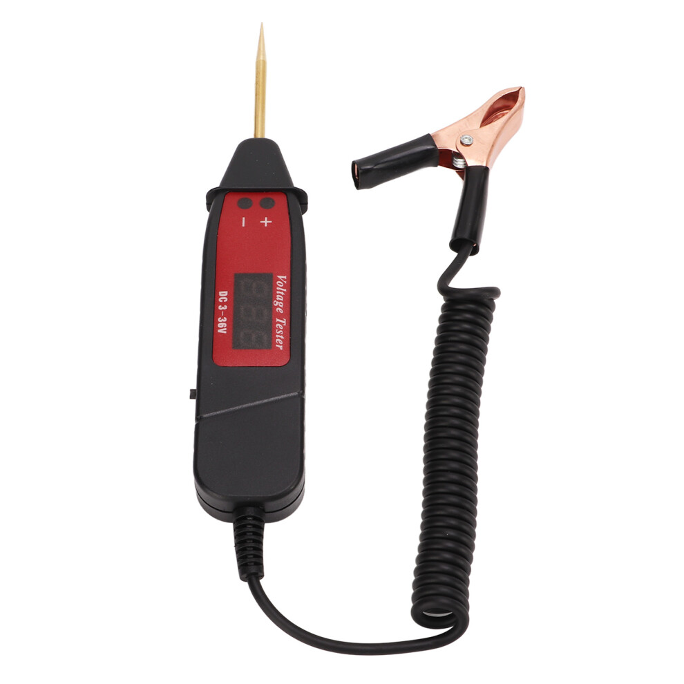 Lcd Digital Voltage Probe Tester Dc3-36V 7444352456031