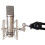Microphone Shock Mount Support RéGlable Support de Microphone D'Enregistrement Support en MéTal Support de Microphone Pod (Noir) 2
