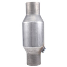 1PZ 2.5 Pollici Spun Convertitore Catalitico Universale Ad Alto Flusso nel Acciaio Inox 425250 Convertitore Catalitico di Scarico