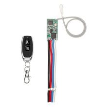 433Mhz 3.6-24V 1CH Relay Wireless RF Remote Control Module with Transmitter for LED Lamp Light DIY,Type B