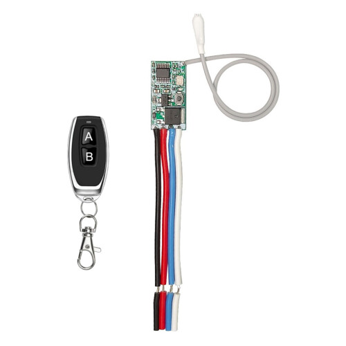 433Mhz  3.6-24V 1CH Relay Wireless RF Remote Control   Module with Transmitter for LED Lamp Light DIY,Type B 1