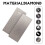 4 Pcs Diamond Sharpening Plate Set, Diamond Sharpening Stone with Honeycomb Surface, 400/600/1000/1200 Grit 3