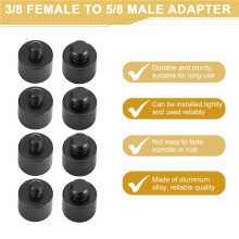 8Pcs Microphone 1/4 Male to 3/8 Female and 3/8 Male to 1/4 Female Camera Screw Adapter for Camera Tripod Stand