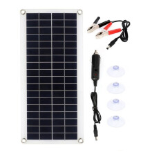 15W Solar Panel 12-18V Solar Cell Solar Panel for Phone RV Car MP3 PAD Charger Outdoor Battery Supply B