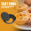 6 PçS Moldes de Torta de Ovo,  Formas de Torta de 3 Polegadas Fundo RemovíVel, Molde de Muffin de Bolo de Cupcake Ferramenta de Assar Forma 4