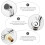 Foldable RV Faucet Rotating Single Handle Deck/Wall Mounted RV Kitchen Tap Copper Cold Water 7