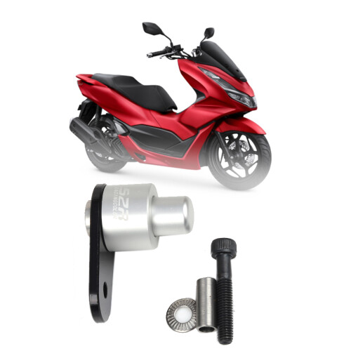 Motorcycle Accessories Brake Lever Parking Button Semi-Automatic Lock  for  PCX125 PCX160 Silver 1