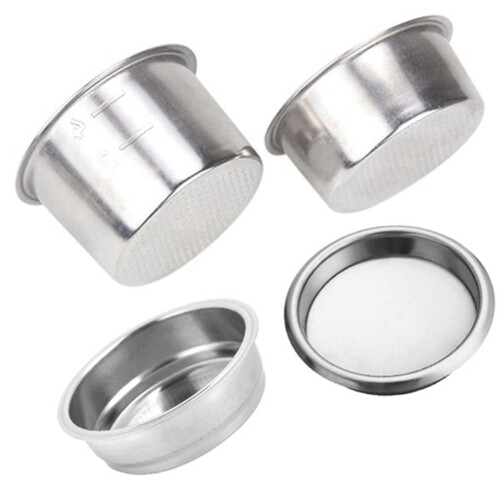4PCS 51mm Coffee Filter Replacement Filter Basket for Coffee Bottomless Portafilter for  Espresso Machine Part