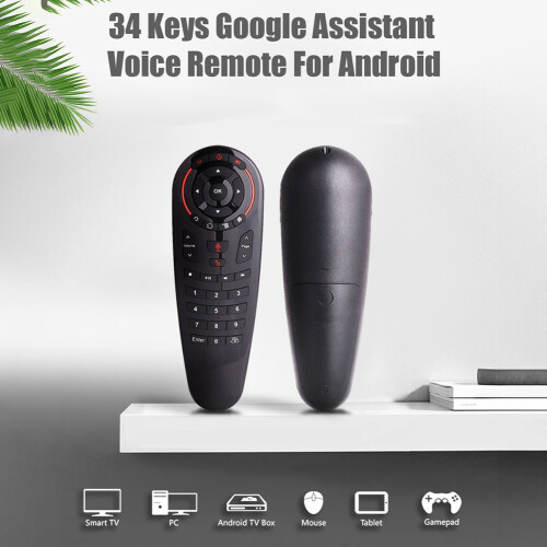 G30S Voice Air Mouse Universal Remote Control 33 Keys IR Learning Gyro Sensing Wireless  Remote for Android TV Box