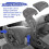 2Pcs Multifunctional  Speaker Button  for   ES350 Steering Wheel Button 84250-33190 A 6