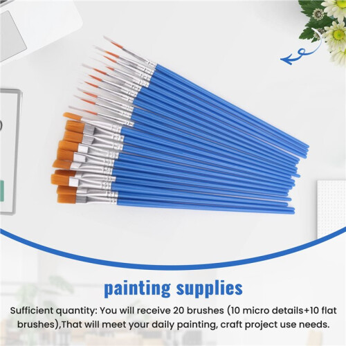 20 Strips 120 Pots Empty Paint Strips and 20 Pieces Paint Brushes,Paint Cup Clear Plastic Storage Containers,3Ml/0.17Oz