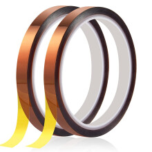 2 Rotoli di Nastro Termico, 10 Mm X 33 M 108 Piedi Nastro Resistente al Calore, Nastro un Trasferimento Termico, Nastro Termico per Sublimazione,