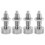 4Pcs Handle Quick Release Pins,Quick Release Lock Pin, Retractable Spring Plunger, M6 Lockout Kit for Rolling Tool Box 1
