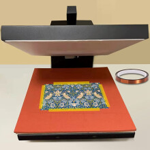 2 Rolls Heat Tape, 10mm x 33M 108Ft Heat Resistant Tape, Heat Transfer Tape, Heat Tape for Sublimation, Thermal Tape