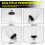 LED Flame Effect Light Bulb E27,Decorative Flickering Realistic Fire Lights Bulb,Festival Decoration Lamp,Black-B 7