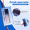 Digital Wattmeter Watt Meter Power Meter  60V 100A Balance Voltage Battery Checker 4
