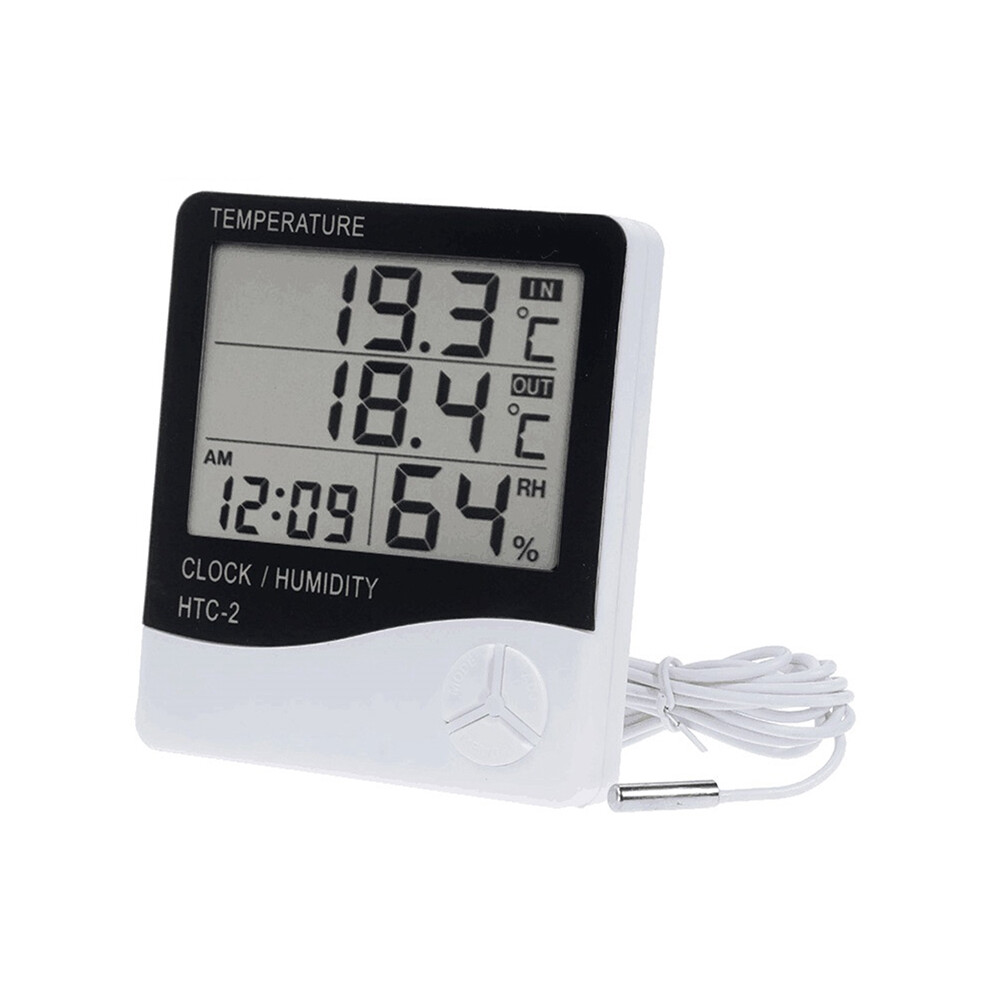 Tlily Indoor Digital Thermometer Home Hygrometer,Accurate Outdoor Temperature Monitor,Humidity Gauge Indicator Thermometer