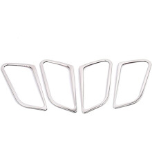 ABS Cromado Cubierta de Cuenco de la Puerta Interior Embellecedora Pegatinas de Estilo para Creta IX25 2015-2018 Molduras Interiores de Coche