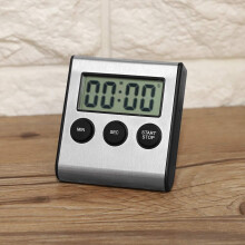 Kitchen Digital Timer Cooking Timer Multi-Function Timer with Magnet  the Back and Wall-Mounted