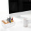 Office Desktop Stationery Storage Tissue Box Household PP Material Desktop Tissue Cosmetics Storage Box 3