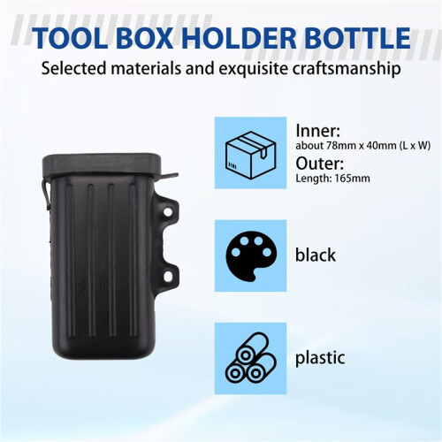 Motorcycle Toolbox Tool Box Storage for  DR250 Djebel TW200 TW225 2