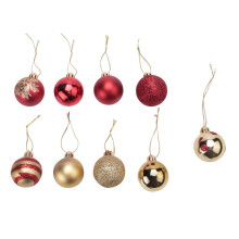50Pcs Christmas Tree Decorations Balls Bauble Xmas Party Hanging  Ornaments Christmas for Home New Year Gift