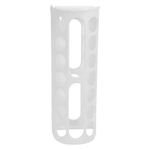 Multipurpose Folding Garbage Bag Storage Box Wall Hanging Environmental Protection Plastic Bag Extraction Box White