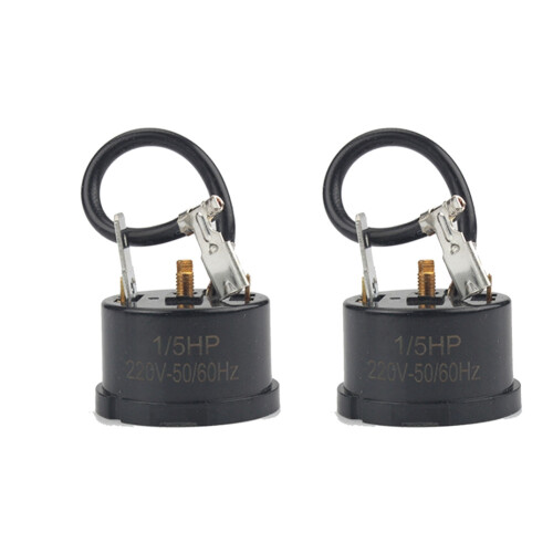 2Pcs 1/5HP 150W Refrigerator Thermal Overload Protector Compressor Replacement Part for  Refrigerator, Wine Center