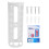 Multipurpose Folding Garbage Bag Storage Box Wall Hanging Environmental Protection Plastic Bag Extraction Box White 8