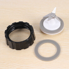 Replacement Parts for Beach Blender Blades with Blender Base Bottom Cap and 2 Rubber O Sealing Gasket