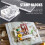 6 Pieces Stamp Blocks Acrylic Clear Stamping Blocks Tools with Grid Lines for Scrapbooking Crafts Making 7