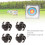 4Pcs Rubber Bow String Stabilizer Silencer for Recurve & Compound Bows Black 6