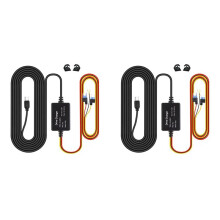 2X for 70mai Hardwire Kit UP03 Only Type-C Port for 70mai A810 X200 Omni M500 24H Parking Monitor Power (A)
