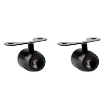 2X Auto Rückfahrkamera Heck Ansicht HD Nacht Sicht Rückfahren Automatik Parken ÜBerwachung CCD Wasserdichtes Weitwinkel HD Bild