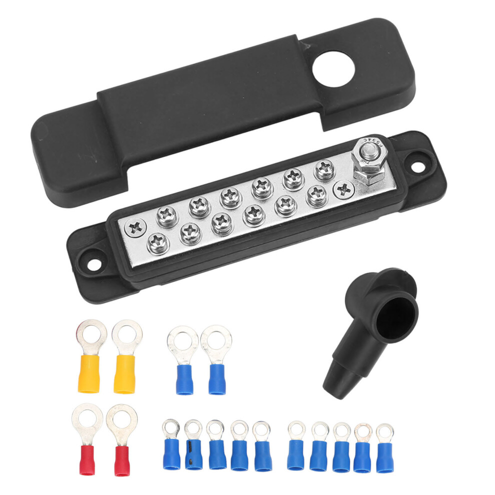 180A 12 Terminal Block For Rv & Boat Wiring 7293282997813