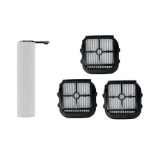 4PCS Roller Brush & Filter for JONR ED12 Pro Max Cordless Wet Dry Vacuum Cleaner Replacement Parts Vacuum Brush Filter